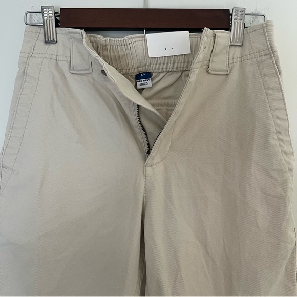 Old Navy High Waisted Balloon Cargo Pants Off-White Size XS - Picture 4 of 13